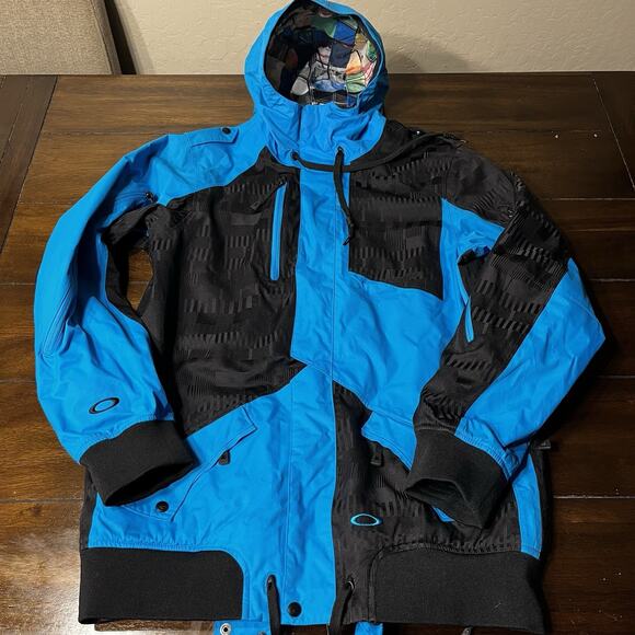 Oakley Pro Rider Series FW2011 Simon Dumont Snowboard Jacket Size Large Y2K - Picture 1 of 8